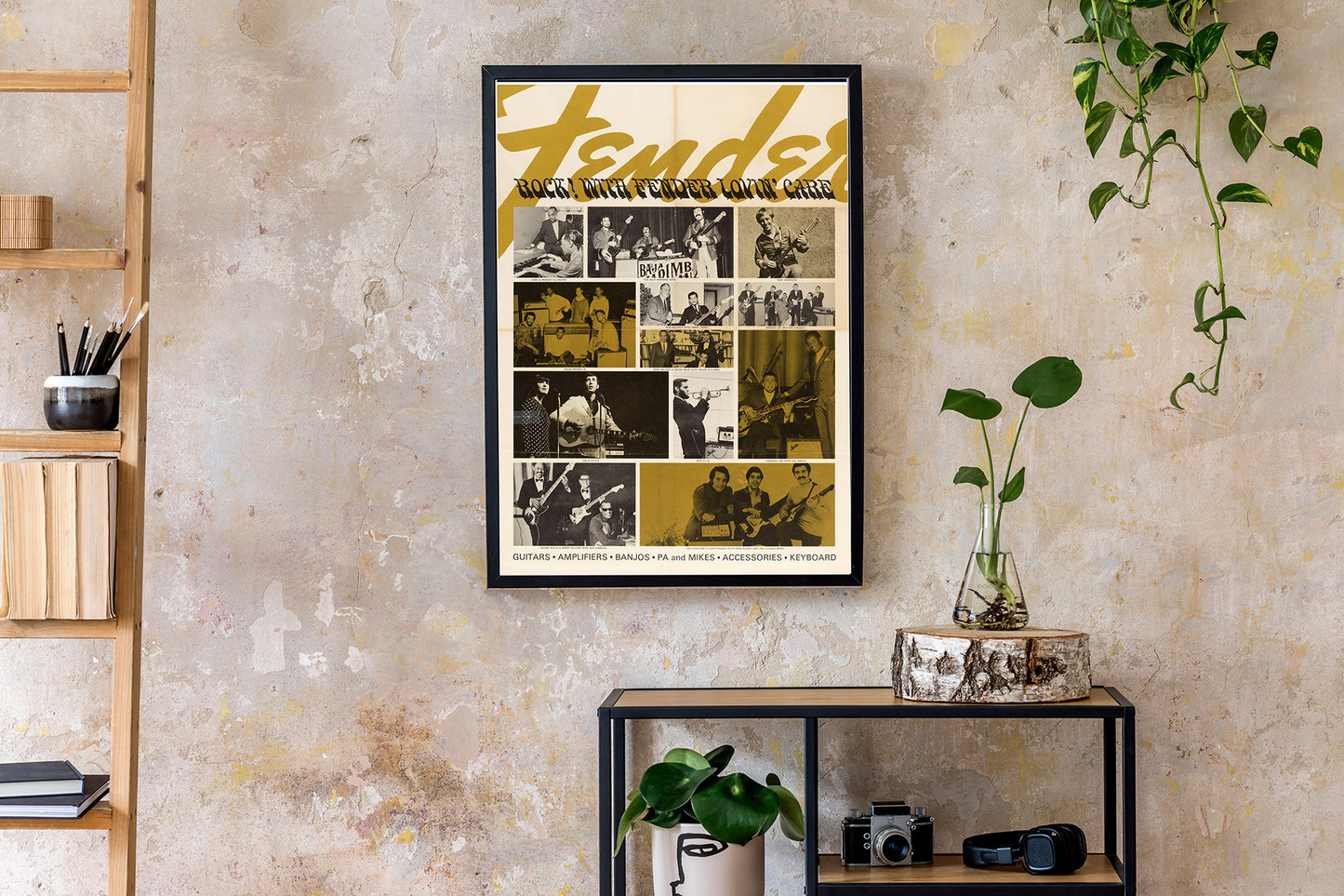FENDER ADVERTISING POSTER