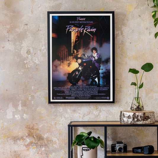 Prince Purple Rain Advertising Print