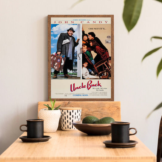 Uncle Buck John Candy Classic Comedy 1980s Print ready to frame A5/A4/A3