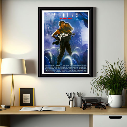 Aliens Sigourney Weaver Classic 1980s Print ready to frame A5/A4/A3