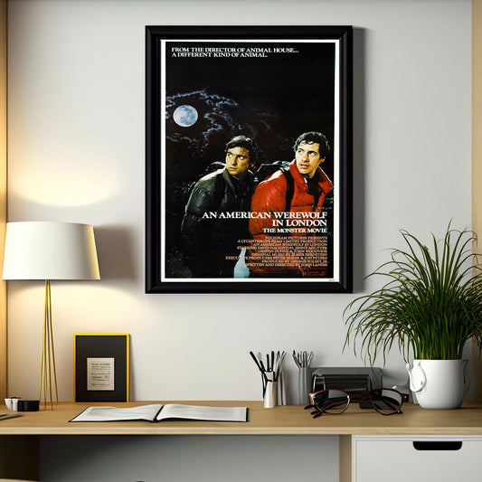 An American Werewolf In London Classic 1980s Print ready to frame A5/A4/A3