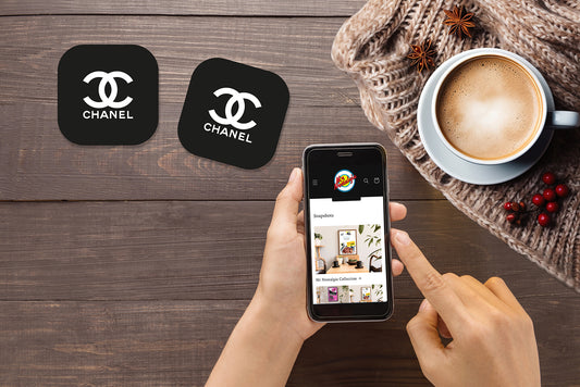 CHANEL Logo Coaster