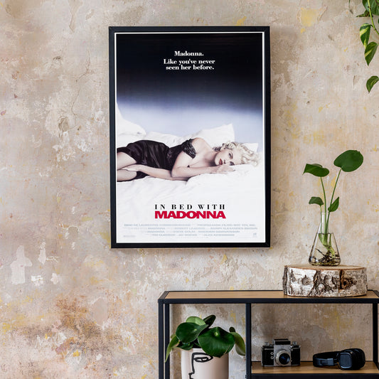 Madonna In Bed Advertising Print