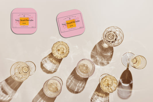 Veuve Cliquot Ponsardin Rose Coaster